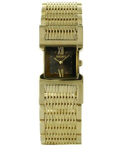 Seiko Tressia Goldtone Stainless Steel Watch