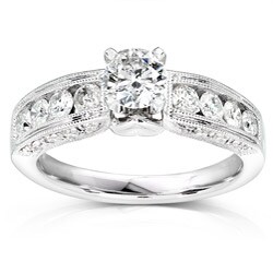14k Gold 1ct TDW Round Diamond Engagement Ring (H-I, I1-I2)