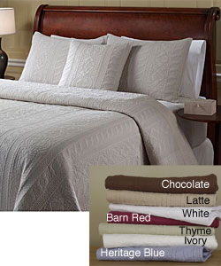 Casa Blanca Quilt Set (Twin)