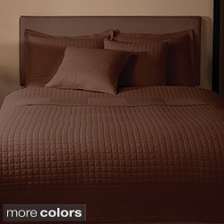 Essex 100-percent Cotton Quilted-square 3-piece Design Quilt Set