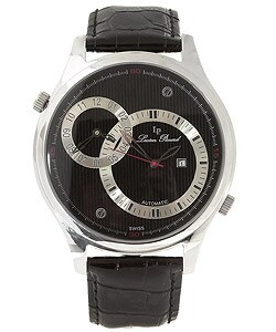 Lucien Piccard Men's La Monde Black Dial Watch