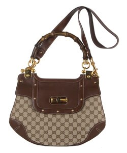 Gucci Shoulder Bag with Bamboo Handle