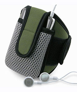 SportBand with Olive Case for Zune & iPod Video