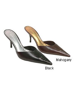 BCBGirls Italian Kid Leather Pointed Pumps