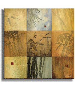 Bamboo Nine Patch by Don Li-Leger Stretched Canvas