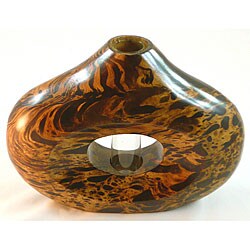 Soo-Ay Flower Vase with Glass Insert (Thailand)