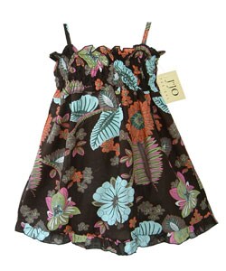 JoJo Designs Smocked Floral Girl's Dress