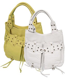 Chinese Laundry Double Strap Tassel Hobo Bag