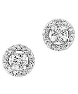 14k Gold 1/2ct TDW Round Diamond Earrings (H-I, I1)