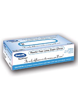 1000 Invacare Large Powder-Free Latex Exam Gloves