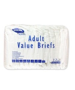 Invacare Economy Series Adult Briefs - Medium (96)