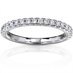 14k Gold 1/4ct TDW Diamond Semi-eternity Band (G-H,I1)