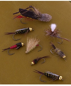 Rocky Mountain Special 64-piece Fly Set with free nipper