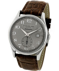 Stuhrling Original Men's Cuvette Automatic Date Watch