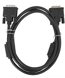 Black 6-foot DVI-D Digital Dual Link M/M DVI Cable