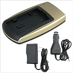 Battery Charger Set for Canon NB-2L EOS Rebel XT