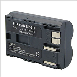 Canon-compatible BP-511 PowerShot G3 Battery