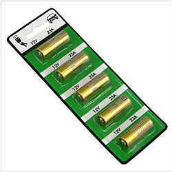 5 pc 23A/A23/E23A/GP23A/MN21 12V Alkaline Battery