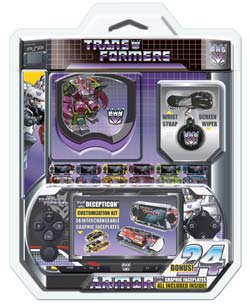 PSP Transformers Decepticons Movie Travel Kit