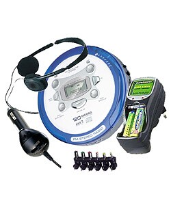 Personal Portable CD Player with FM Tuner