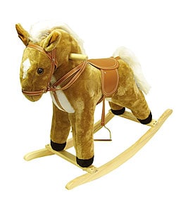 Plush Rocking Horse with Sound