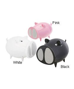 Portable Piggie Multimedia Speaker with FM Radio