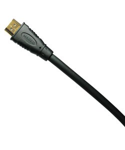 Black 15-foot HDMI Cable for HDTV