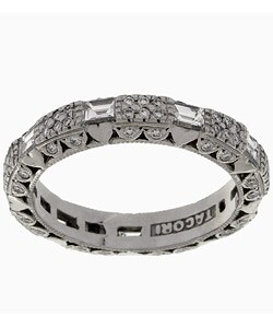 Tacori Platinum 1 1/3ct TDW Diamond Eternity Band (G,VS)