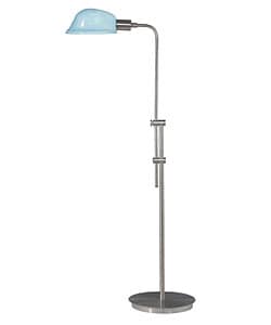 Overstock Floor Lamps on Pagos Blue Floor Lamp   Overstock Com