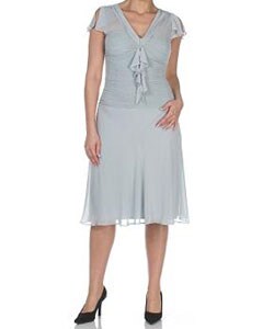 Sangria Silver Dress