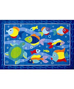 Somethin' Fishy Nylon Rug (3'3 x 4'10)