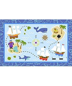 Nylon Pirates Rug (3'3 x 4'10)