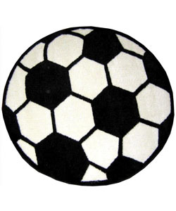 Soccerball Rug (3'3 Round)