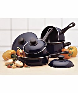 Black Flame Guard 7-piece Cookware Set