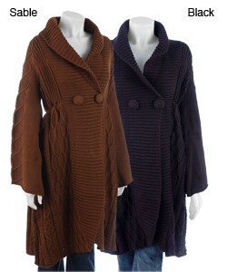 MiFresia Cable Sweater Coat