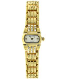 Dufonte by Lucien Piccard Women's Romanza Goldtone Watch