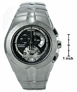 Seiko Arctura Men's Grey Dial Chronograph Watch