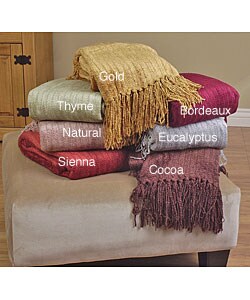 Heavyweight Luxury Chenille Throw