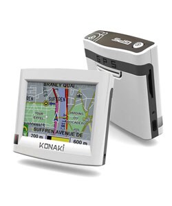 Konaki Slim 3.5-inch Touch Screen GPS and PMP
