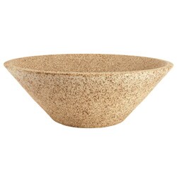 Fontaine Porcelain Bathroom Vessel Sink with Drain