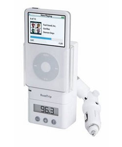 RoadTrip FM Transmitter and iPod Car Charger (Refurbished)