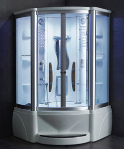 Ariel 609A Steam Shower with Whirlpool Tub