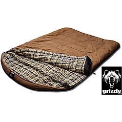 Grizzly 2-person 25-degree Canvas Sleeping Bag