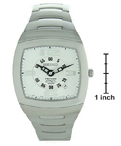 Seiko Men's Premier Kinetic Automatic Steel Watch