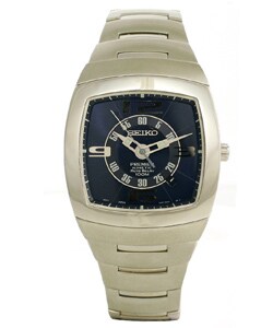 Seiko Men's Premier Kinetic Steel Watch