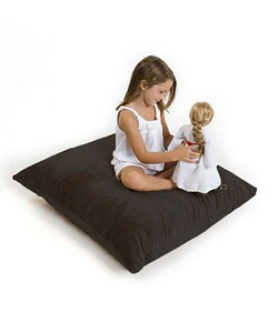 Zoe Black Floor Pillow