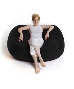 Zoe Black 5-foot Lounger