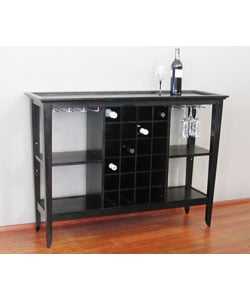 wine console table