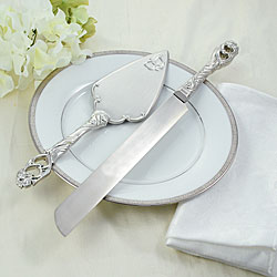 Satin Finish Serving Set