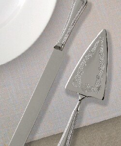 Beaded Cake Serving Set